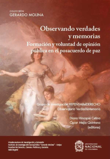 Portada de Observando verdades y memorias