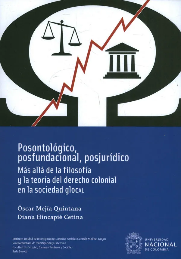 Portada de Posontológico, posfundacional, posjurídico